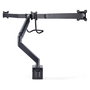Startech Soporte de Sobremesa para Tres Monitores 27", VESA 75x75 / 100x100