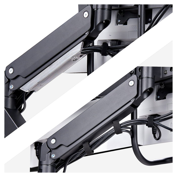 Startech Soporte de Sobremesa para Tres Monitores 27", VESA 75x75 / 100x100