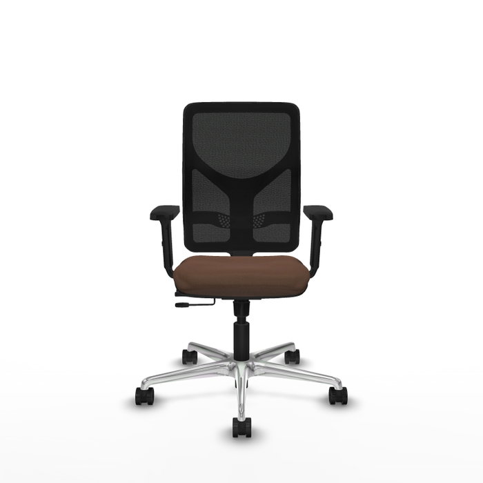 PIQUERAS Y CRESPO Silla de oficina Motilla con mecanismo Sincro/Traslack, Marrón y Negro PIQUERAS Y CRESPO Silla de oficina Motilla con mecanismo Sincro/Traslack, Marrón y Negro