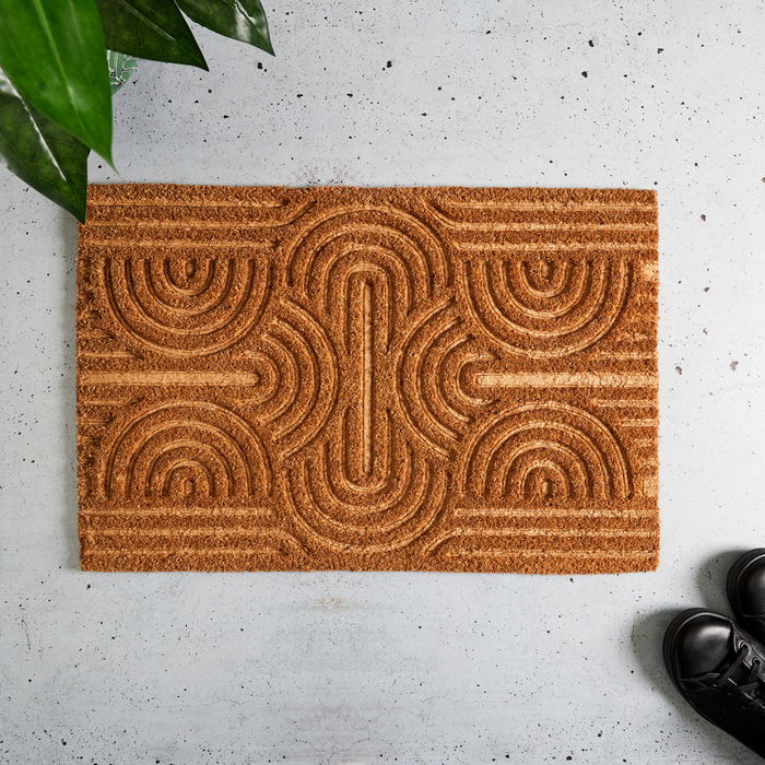 Felpudo Coco En Relieve 40x60