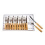 Kozina Set 6 Cuchillos + 6 Tenedores Mango Madera