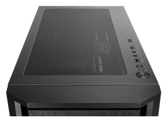 Chieftec AZ-01B-OP Caja Pro Mini ITX/mATX Negra SPCC 0.6mm USB Type C