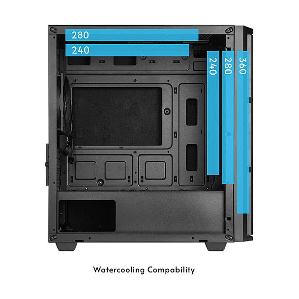 Chieftec AZ-01B-OP Mini Vita Serie