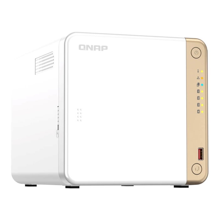 QNAP TS-462 NAS 4 bahías SATA 3.5", Intel Celeron N4505 Dual-Core, 4GB DDR4, Puerto 2.5GbE, 2x M.2 PCIe NVMe, HDMI 2.0, Formato Torre, Almacenamiento en red privado QNAP TS-462 NAS 4 bahías SATA 3.5", Intel Celeron N4505 Dual-Core, 4GB DDR4, Puerto 2.5GbE, 2x M.2 PCIe NVMe, HDMI 2.0, Formato Torre, Almacenamiento en red privado