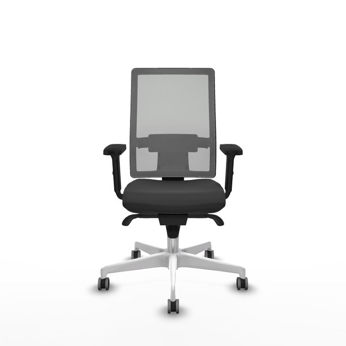 PIQUERAS Y CRESPO Silla de oficina Horna Gris con mecanismo Sincro PIQUERAS Y CRESPO Silla de oficina Horna Gris con mecanismo Sincro