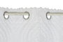 DKD Home Decor Coord cama 1c24 Cortina Boho Blanco 260 x 140 cm (2 Unidades)