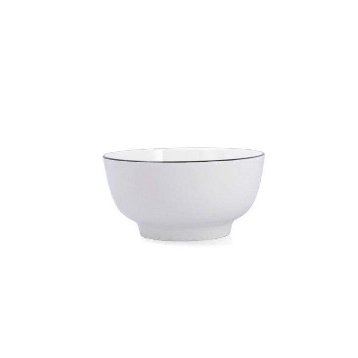 Quid Bol de Porcelana Gastro Black 15 cm Blanco y Negro Quid Bol de Porcelana Gastro Black 15 cm Blanco y Negro