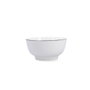 Quid Bol de Porcelana Gastro Black 15 cm Blanco y Negro
