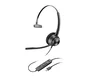 HP Poly Auriculares para Centro de Contacto EncorePro 310 USB-C Diadema Monoaural Negro - Micrófono con Cancelación de Ruido - Certificado TAA y TCO