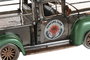 DKD Home Decor Vehiculo Decoracion Vintage Camioneta Plateado Verde Metal 13 x 16 x 30 cm