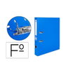 Liderpapel Archivador de Palanca Folio Azul 52 mm