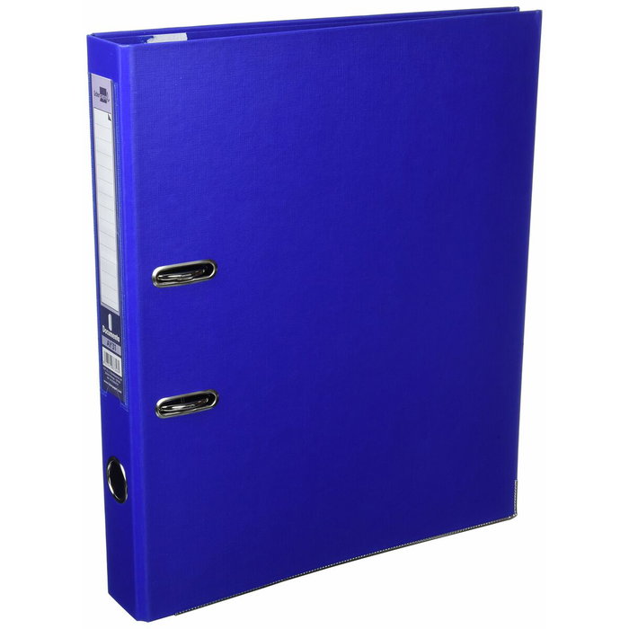 Liderpapel Archivador de Palanca Folio Azul 52 mm