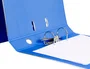 Liderpapel Archivador de Palanca Folio Documenta Forrado PVC Rado con Compresor Metálico y Ollao Lomo 52 mm Azul