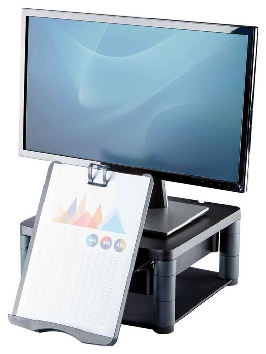 Fellowes Soporte para Monitor Plus Ajustable Grafito Fellowes Soporte para Monitor Plus Ajustable Grafito