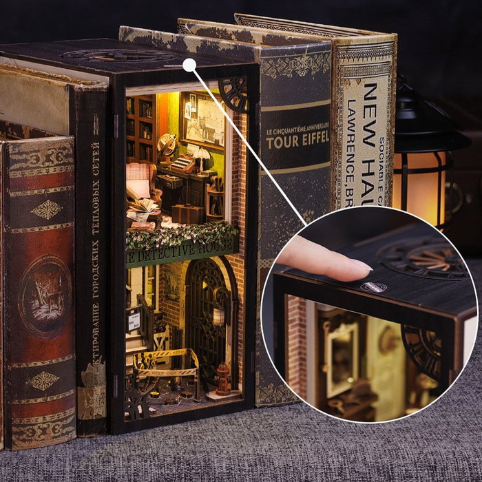Maqueta Book Nook Rose Detective Agency 23 x 11 cm