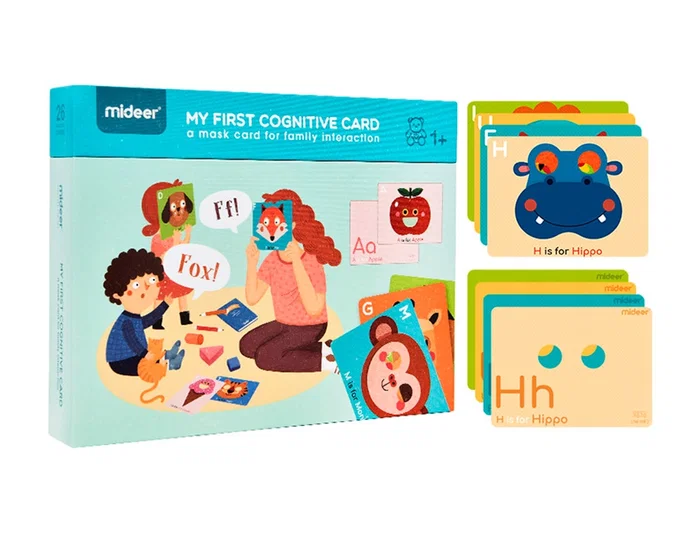 Mideer Juego didáctico Mi Primera Tarjeta Cognitiva en Inglés para Niños Mideer Juego didáctico Mi Primera Tarjeta Cognitiva en Inglés para Niños