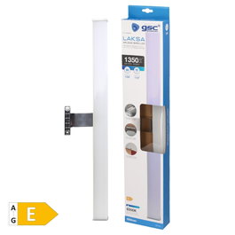 GSC Evolution Aplique baño LED Laksa 12W 6500K IP44 Níquel