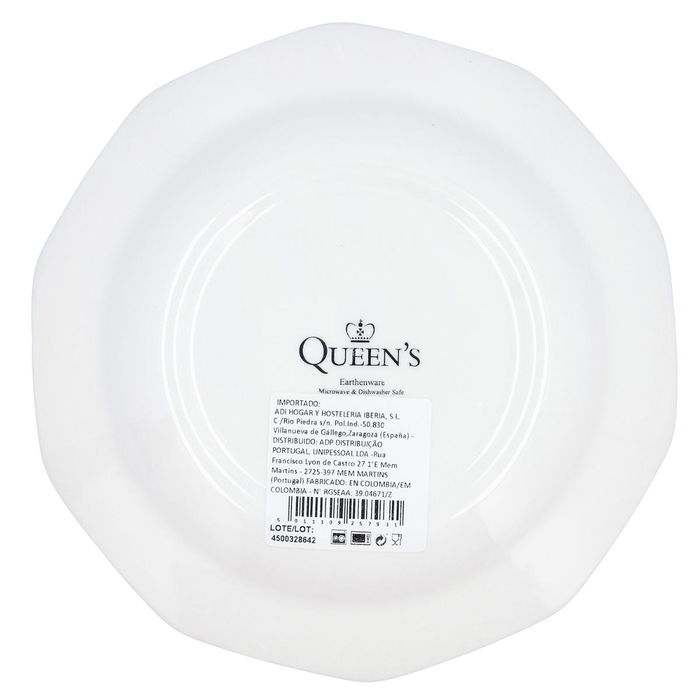 Plato Postre Cerámico Victorian Orchard Queen's 20,5 cm Plato Postre Cerámico Victorian Orchard Queen's 20,5 cm