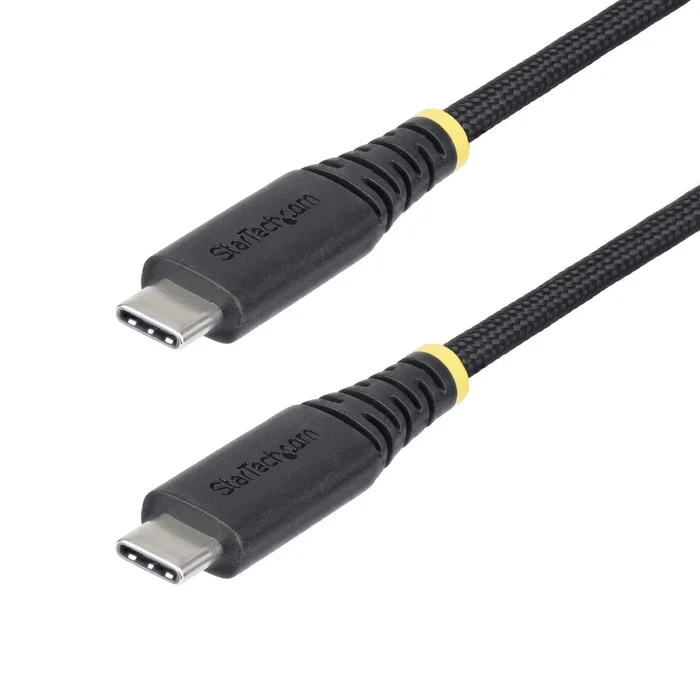 StarTech.com Cable USB-C S2CEPR1M-USB-CABLE - Cargador PD 3.1 EPR 240W 5A para Laptop y Dispositivos - Negro, 1 metro, Chip E-marker, USB-IF Certificado StarTech.com Cable USB-C S2CEPR1M-USB-CABLE - Cargador PD 3.1 EPR 240W 5A para Laptop y Dispositivos - Negro, 1 metro, Chip E-marker, USB-IF Certificado