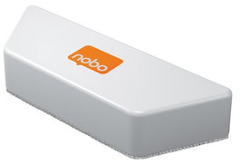 Borrador Magnetico Nobo Microfibra Blanco