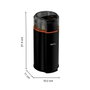Krups Silent Vortex GX3328 Molinillo de Café Negro