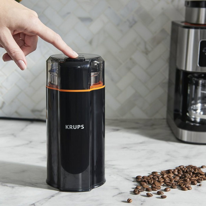 Krups Silent Vortex GX3328 Molinillo de Café Negro