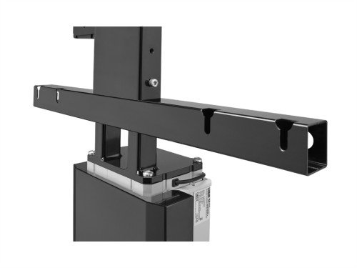 CTOUCH 10080250 Soporte de Pie para Pantalla Plana de hasta 86" Aluminio, Negro