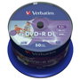 Verbatim DVD+R Double Layer 8x 8,5GB Pack 50 unidades Imprimible
