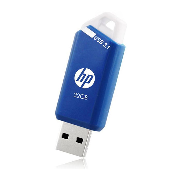 HP x755w Unidad Flash USB 32 GB Azul, Blanco