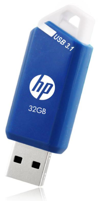 HP x755w Unidad Flash USB 32 GB Azul, Blanco