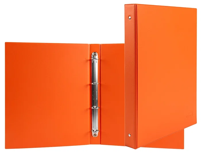 Liderpapel Carpeta de 4 Anillas 25 mm A5 Cartón Forrado PVC Naranja Liderpapel Carpeta de 4 Anillas 25 mm A5 Cartón Forrado PVC Naranja