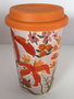 DKD Home Decor Mug Shabby Naranja Multicolor 10 x 14 x 10 cm (6 Unidades)