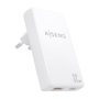Aisens Cargador de Pared GaN Ultra Delgado 65W Blanco