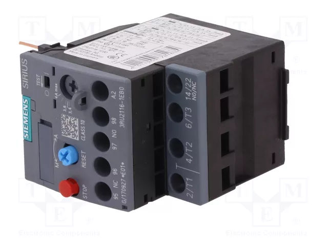 SIEMENS Relé térmico S00 2,8...4A NC/NO