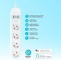 GSC Evolution Base Múltiple Inteligente WiFi/Bluetooth 4T + 2 USB + Tipo C