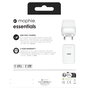 Ifrogz ZAGG mophie essentials Netzteil 20W 1x USB-C wei