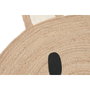 DKD Home Decor Alfombra de Yute Oso Natural 120x120x1 cm