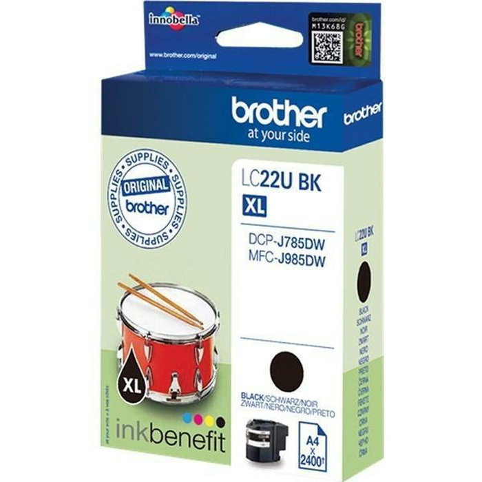 Brother Cartucho de Tinta LC22UBK XL Negro