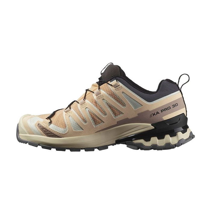 Zapatillas de trail para mujer Salomon XA Pro 3 V9 GTX Marrón claro XL
