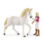 Schleich Horse Club Sofia & Blossom Figura de Juego 42540 - Caballo y Jinete