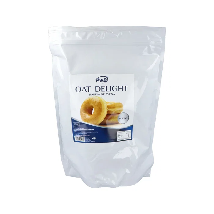 PWD Nutrition Harina de Avena Oat Delight Donuts Sabor Natilla-Galleta 1.5 Kg PWD Nutrition Harina de Avena Oat Delight Donuts Sabor Natilla-Galleta 1.5 Kg