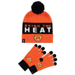 DIFUZED Set Gorro y Guantes Charmander Pokemon