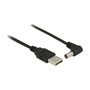DeLOCK 83578 Cable USB de alimentación a CC 5,5 x 2,1 mm 90° 1,5 m