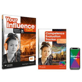MACMILLAN YOUR INFLUENCE TODAY B1 Essential Workbook, Competence Evaluation Tracker y Student's App