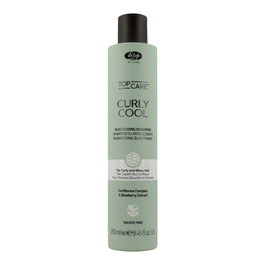 Lisap Top Care Curly Cool Elasticing Shampoo 250Ml Champú nutritivo para rizos definidos y brillantes