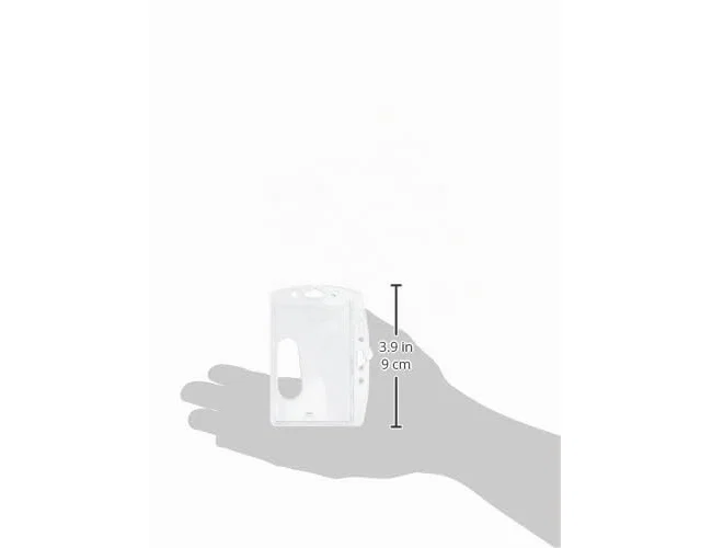 Durable Fundas de Tarjetas de Identificación Transparentes Pack de 10 Durable Fundas de Tarjetas de Identificación Transparentes Pack de 10
