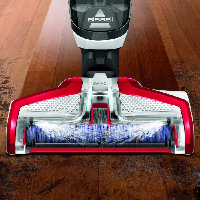 Bissell 22034 Cross Wave 3 en 1 Aspirador Fregador, Color Rojo