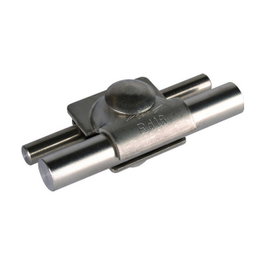 Dehn + Soehne DEHN MVK 8.10 16 FRM10X40 V2A, Abrazadera para mástil, 50 unidades