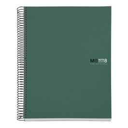 Bloc Miquelrius The Original Notebook 8 Micro.Tapa Pp A4 200H 70G Cuadric.5X5 Verde (Set de 5)