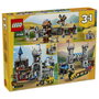 LEGO Creator 31168 Castillo Medieval de los Caballeros del Corcel 3 en 1